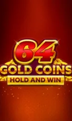 64 Gold Coins Hold and Win